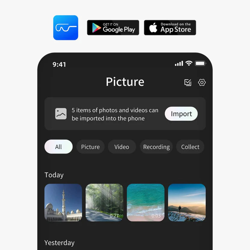 Cervolin Ridge - Blue Lenses